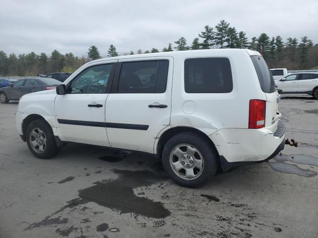  HONDA PILOT 2012 Белый