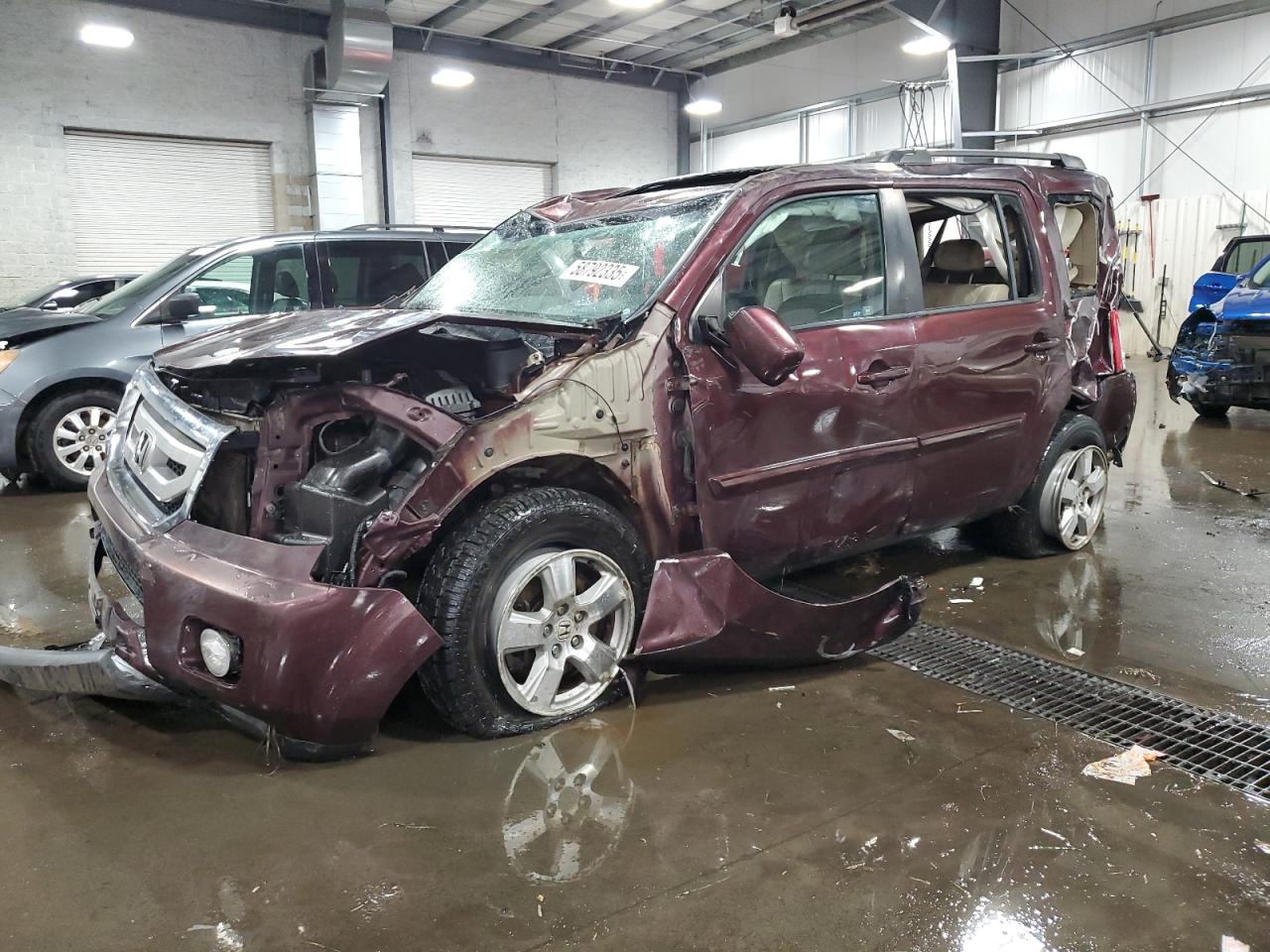 2011 Honda Pilot Exl zu verkaufen in Ham Lake, MN - Rollover