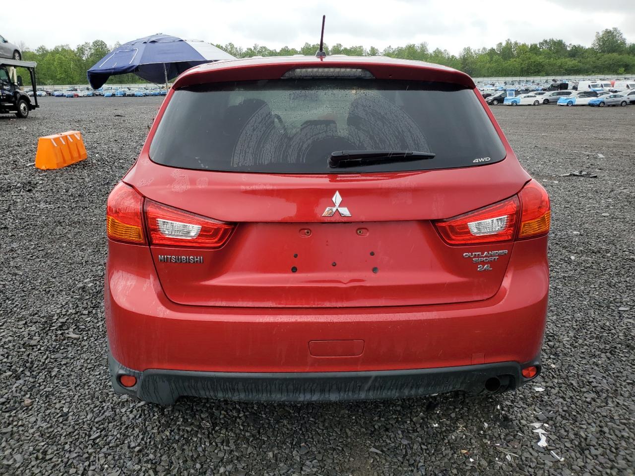 2015 Mitsubishi Outlander Sport Es VIN: 4A4AR3AWXFE044011 Lot: 56977885