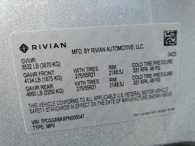 2023 RIVIAN R1S ADVENTURE  