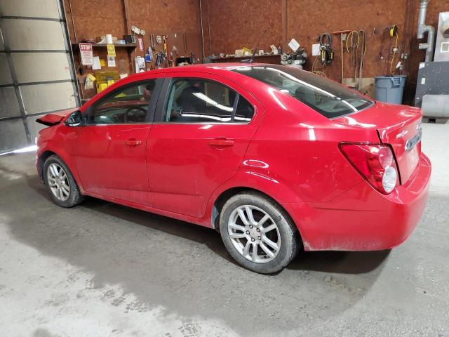 CHEVROLET SONIC 2012 Red