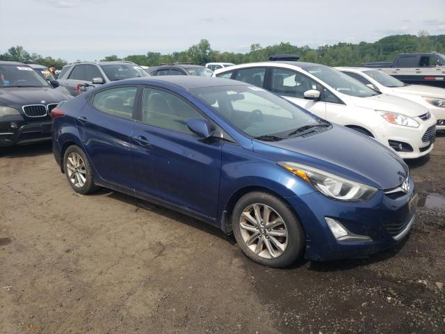 Sedans HYUNDAI ELANTRA 2015 Granatowy