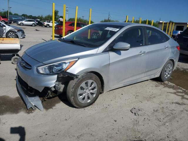  HYUNDAI ACCENT 2016 Сріблястий