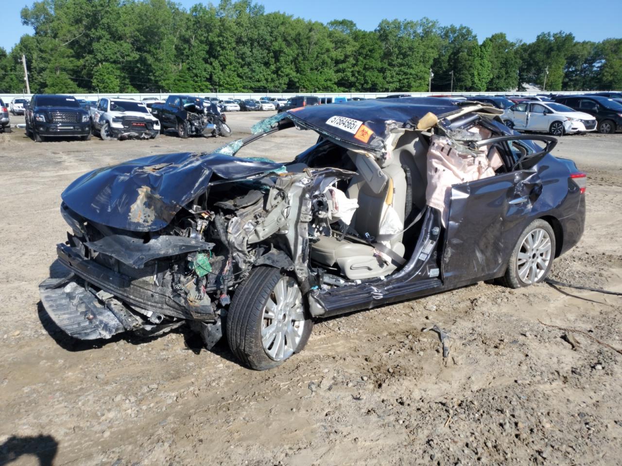 2015 Nissan Sentra S for Sale in Conway, AR - Rollover