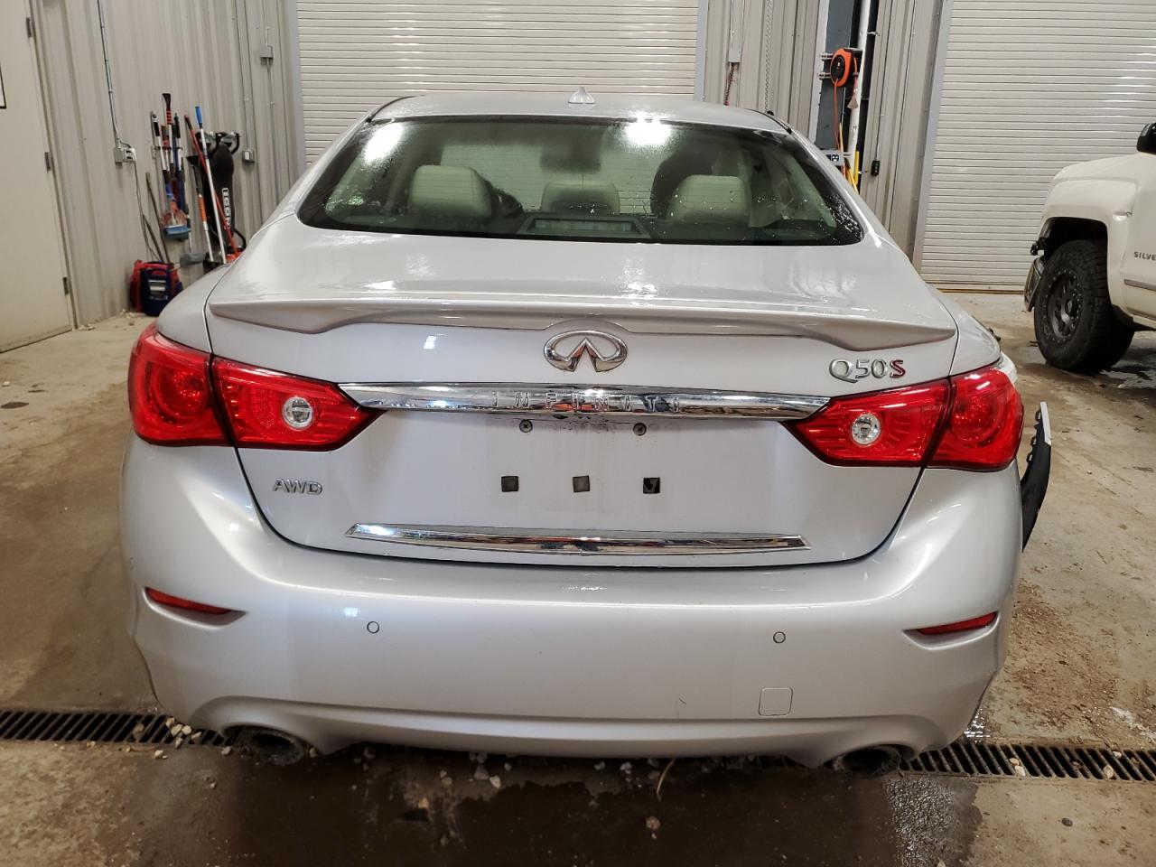 2017 Infiniti Q50 Red Sport 400 VIN: JN1FV7ARXHM871562 Lot: 56331735