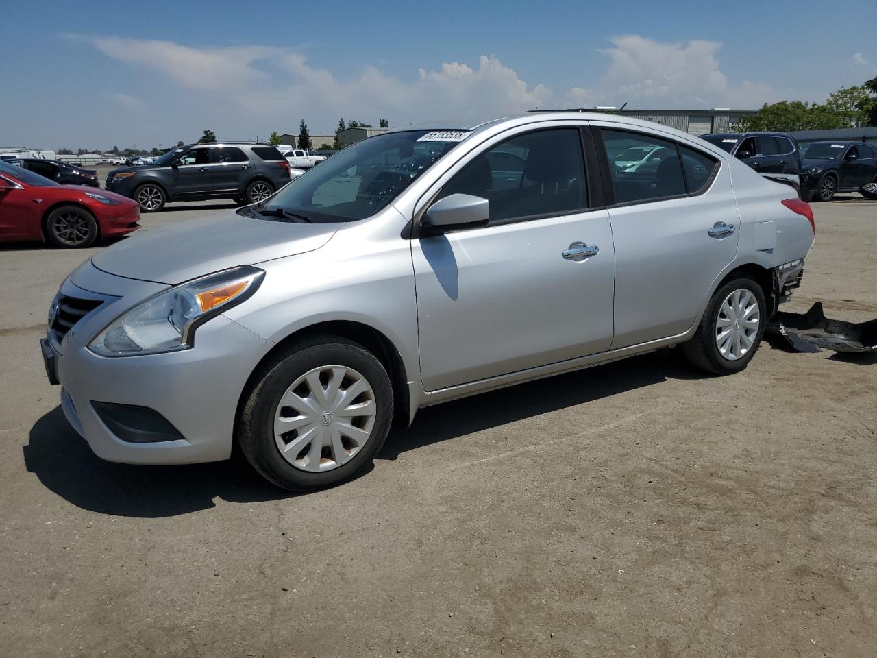 2019 Nissan Versa S на продаже в Bakersfield, CA - Rear End