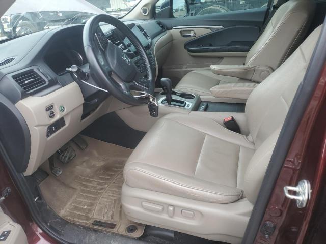  HONDA PILOT 2019 Burgundy