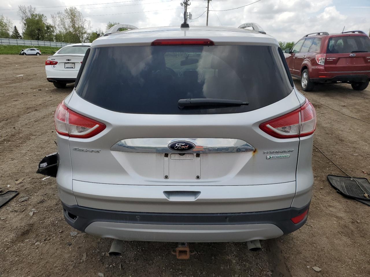 2015 Ford Escape Titanium VIN: 1FMCU0JX7FUA49724 Lot: 56676655