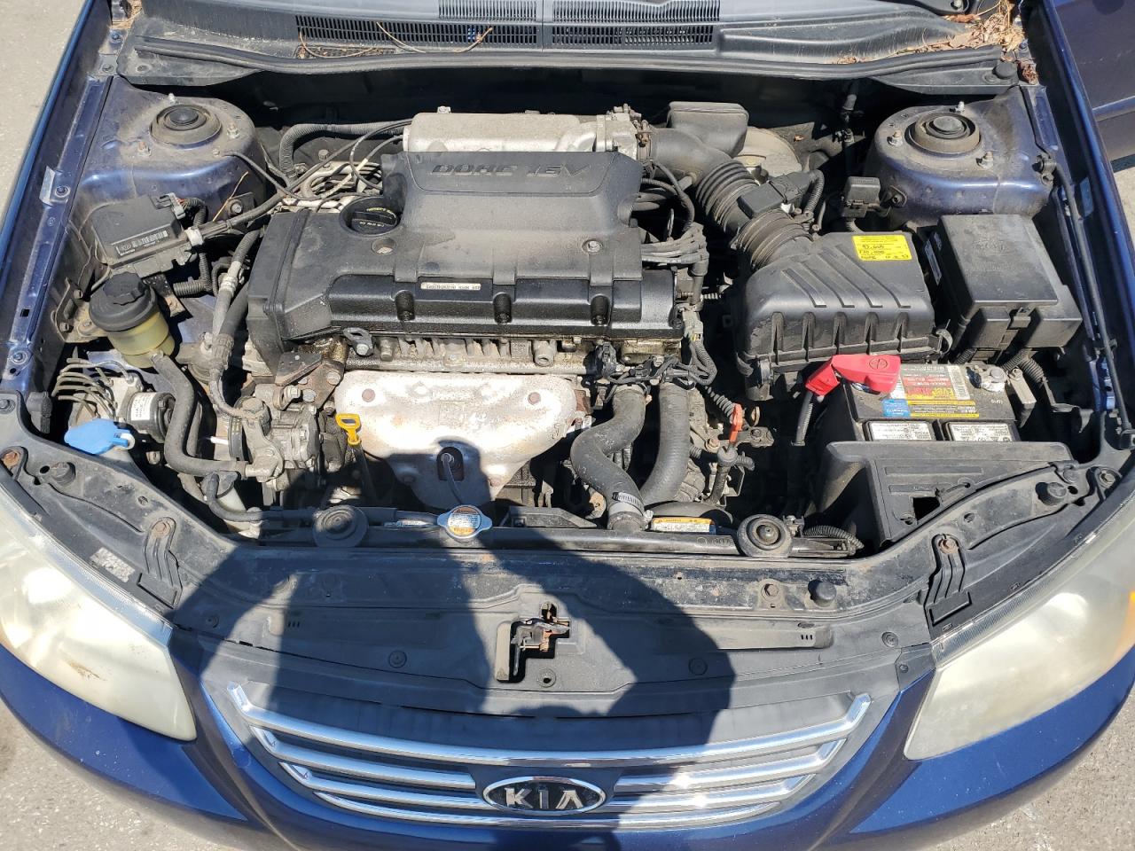 2009 Kia Spectra Ex VIN: KNAFE222895601417 Lot: 54823345
