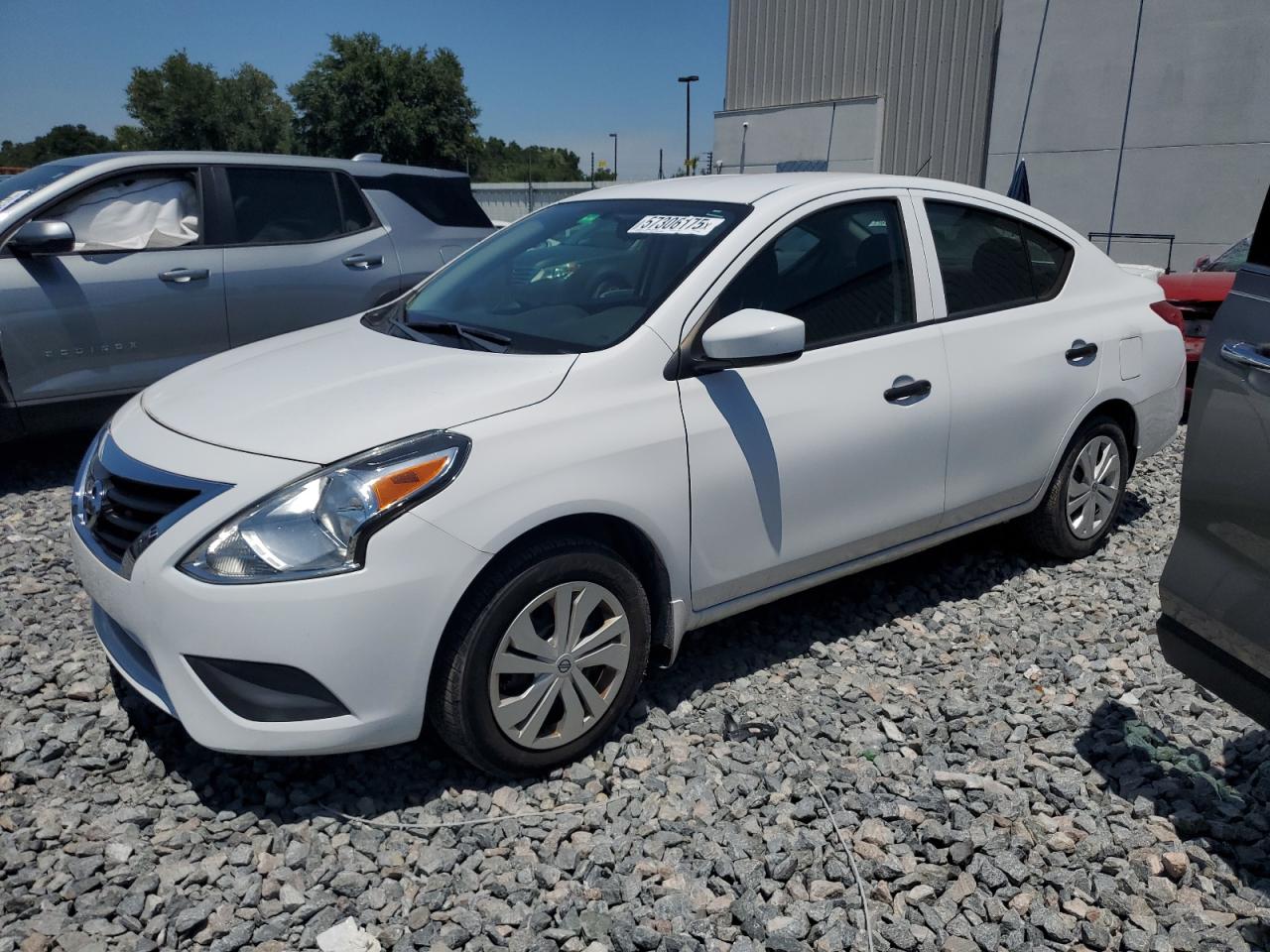 2019 Nissan Versa S zu verkaufen in Apopka, FL - Rear End