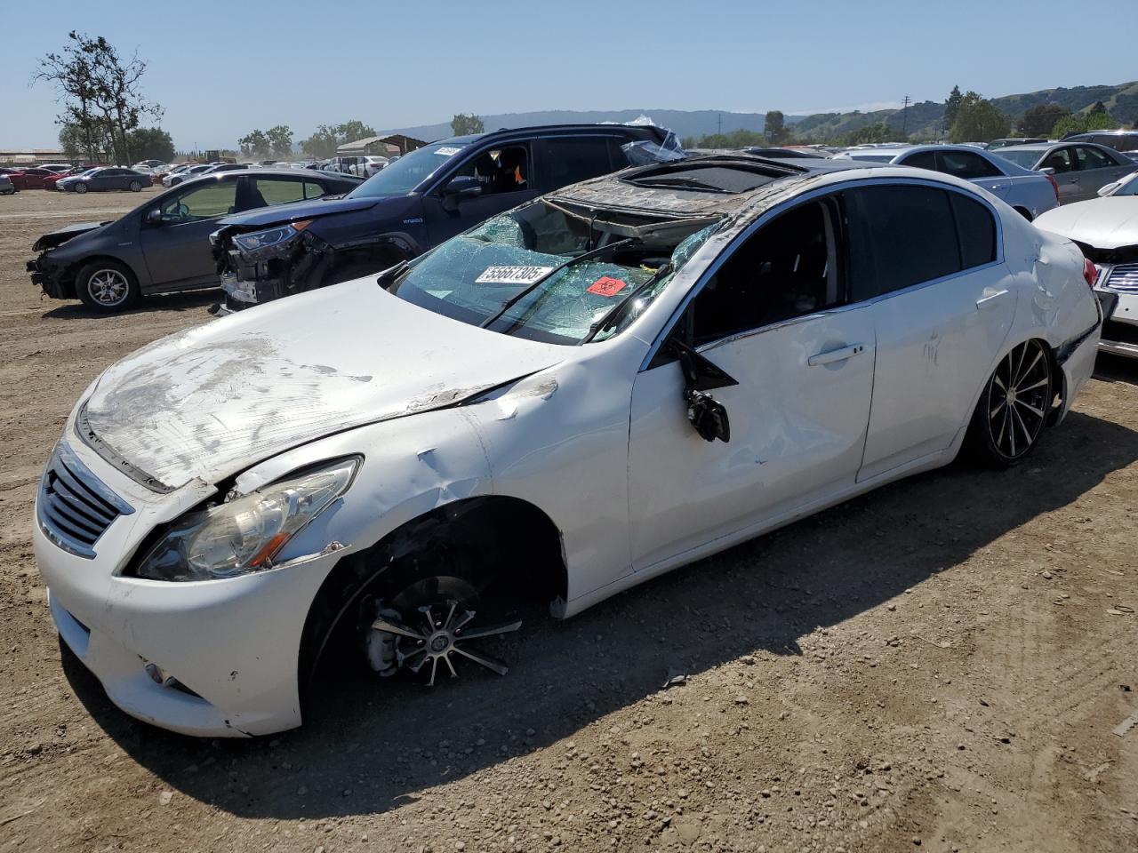 2013 Infiniti G37 Base for Sale in San Martin, CA - Rollover