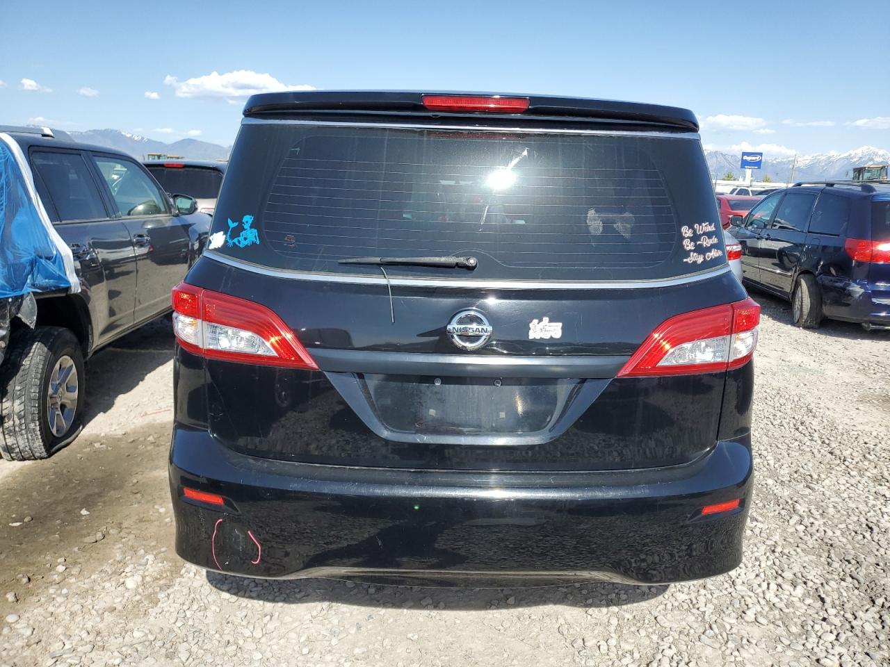 2016 Nissan Quest S VIN: JN8AE2KP0G9151295 Lot: 56196875