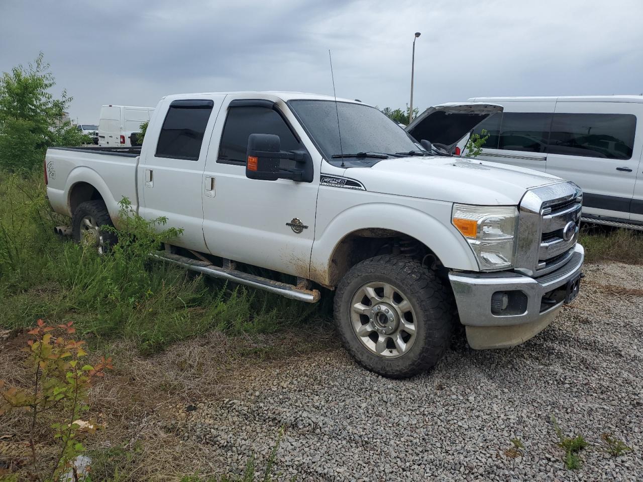 2012 Ford F250 Super Duty на продаже в Gaston, SC - Burn - Interior