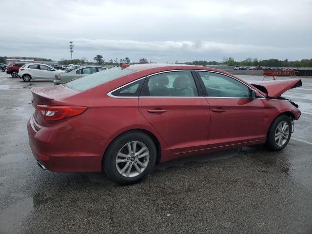  HYUNDAI SONATA 2016 Red