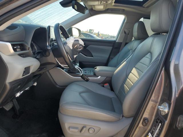  TOYOTA HIGHLANDER 2022 Szary