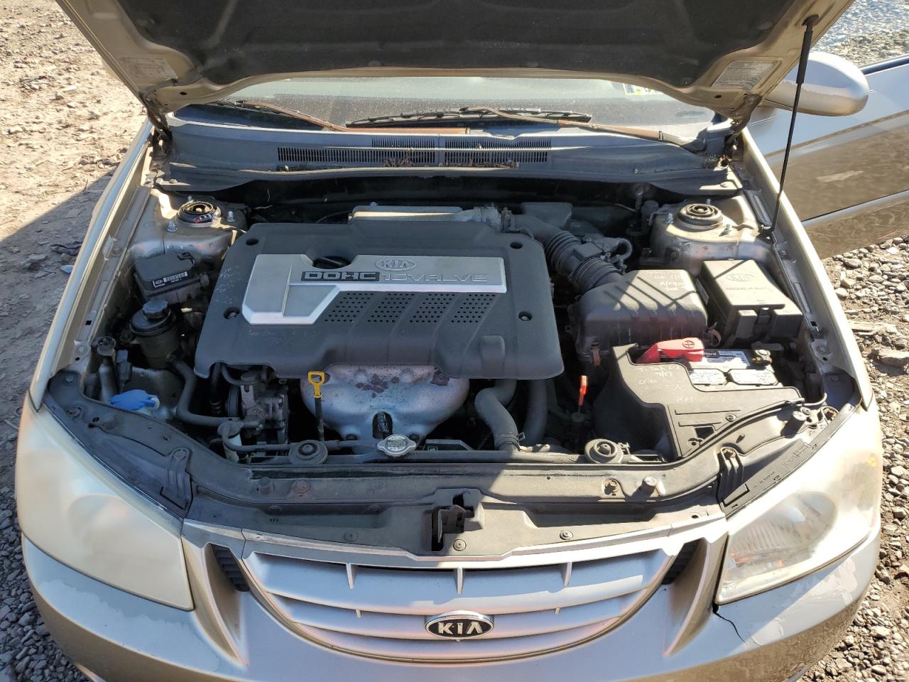 2006 Kia Spectra Lx VIN: KNAFE121365269433 Lot: 56634735