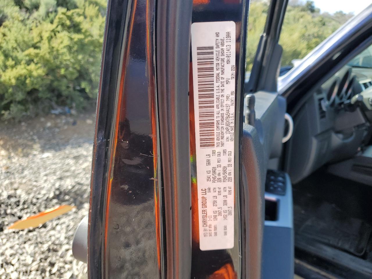 2011 Dodge Nitro Detonator VIN: 1D4PU6GX7BW544197 Lot: 56191645