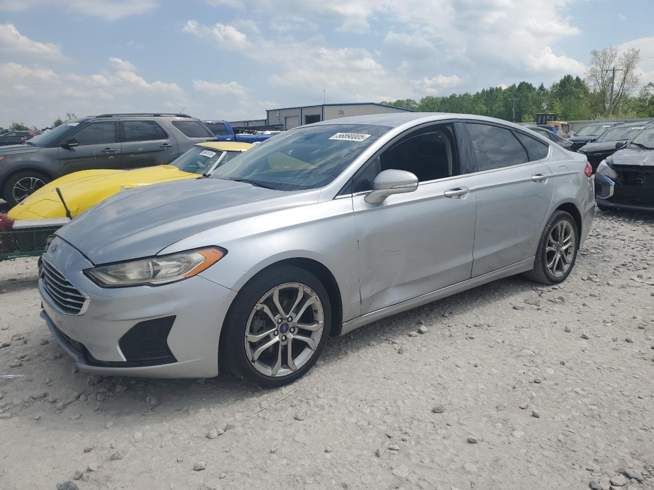 2020 Ford Fusion Sel للبيع في Wayland، MI - Front End