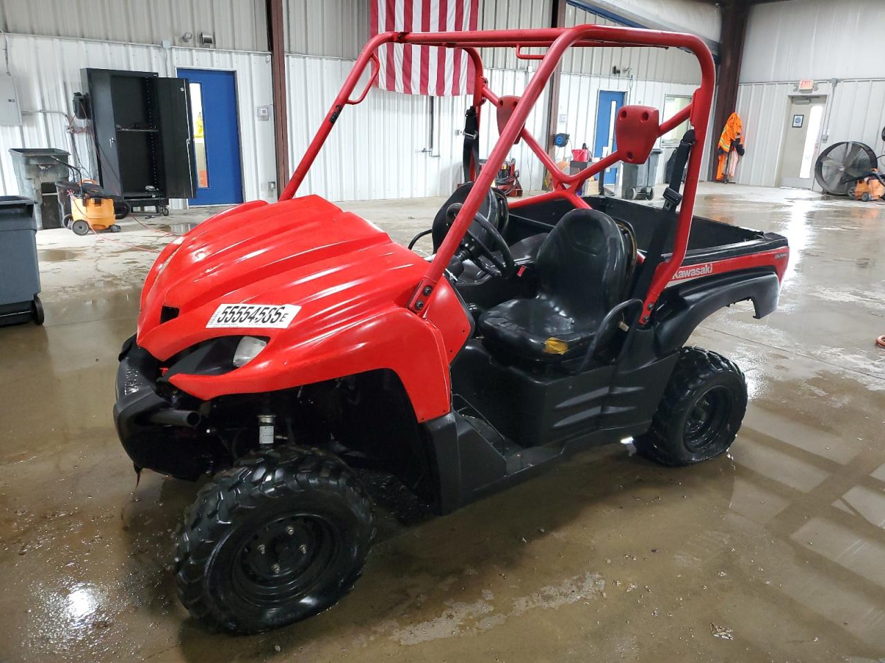 2008 Kawasaki Krf-750 A VIN: JKARFDA118B500411 Lot: 55554585
