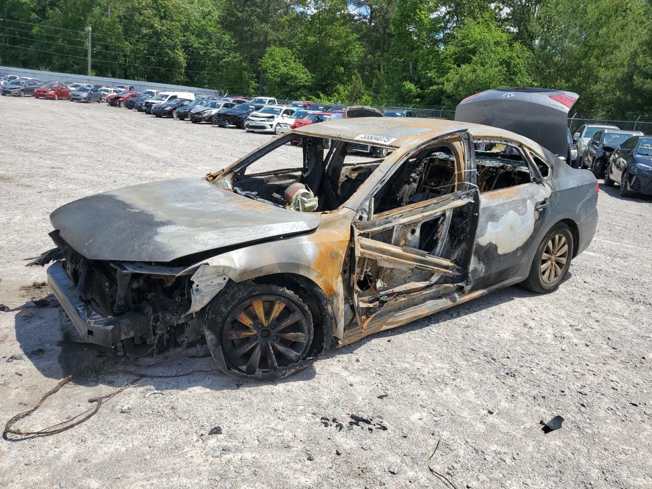 2015 Volkswagen Passat S for Sale in Gaston, SC - Burn
