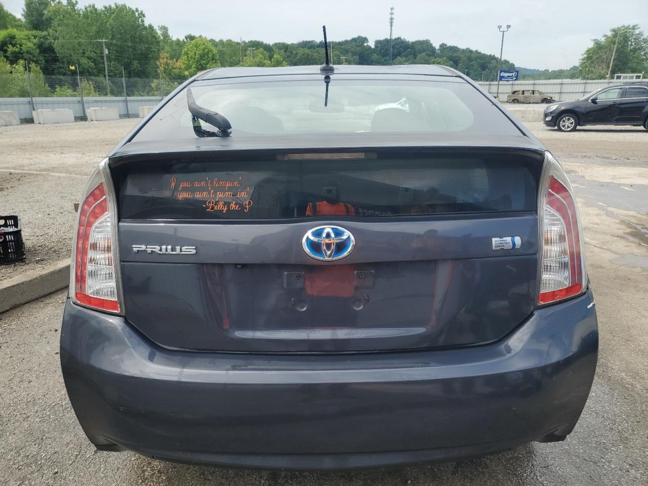 2013 Toyota Prius VIN: JTDKN3DU0D1621361 Lot: 58925205