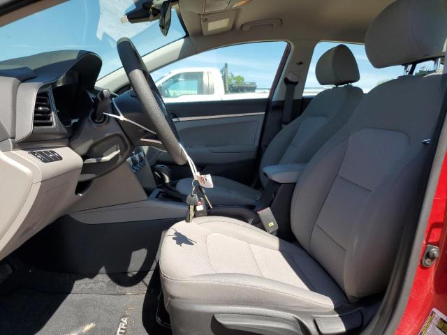  HYUNDAI ELANTRA 2020 Czerwony