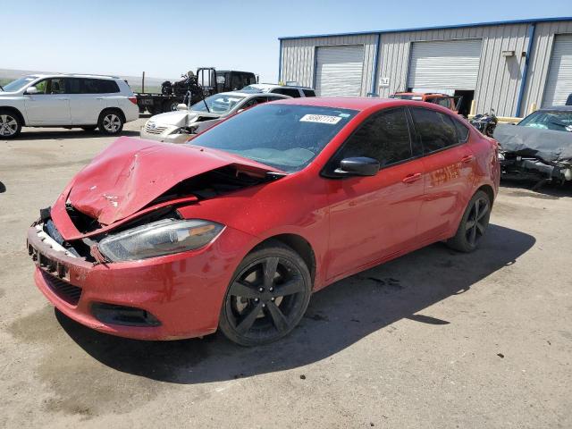 Sedans DODGE DART 2016 Czerwony