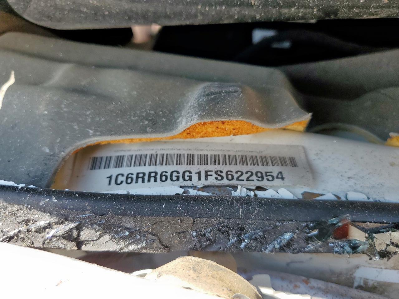 2015 Ram 1500 Slt VIN: 1C6RR6GG1FS622954 Lot: 63471835