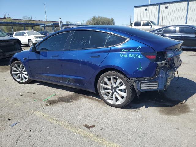  TESLA MODEL 3 2022 Синий