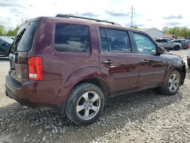  HONDA PILOT 2014 Бордовый