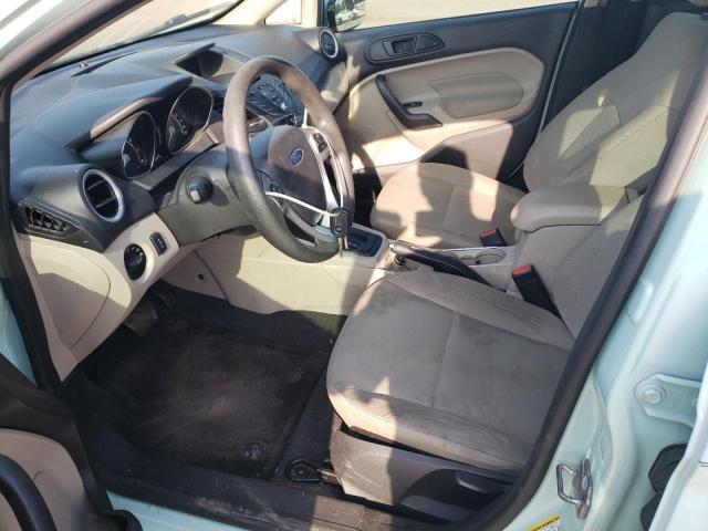  FORD FIESTA 2017 Turquoise