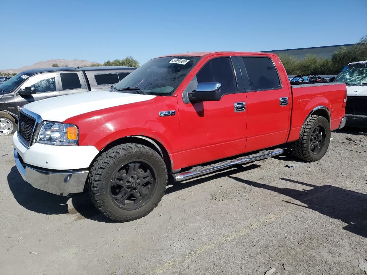2005 Ford F150 Supercrew იყიდება Las Vegas-ში, NV - Front End
