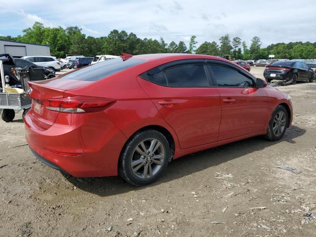 Sedans HYUNDAI ELANTRA 2017 Red
