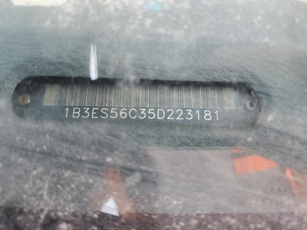 2005 Dodge Neon Sxt VIN: 1B3ES56C35D223181 Lot: 56105035