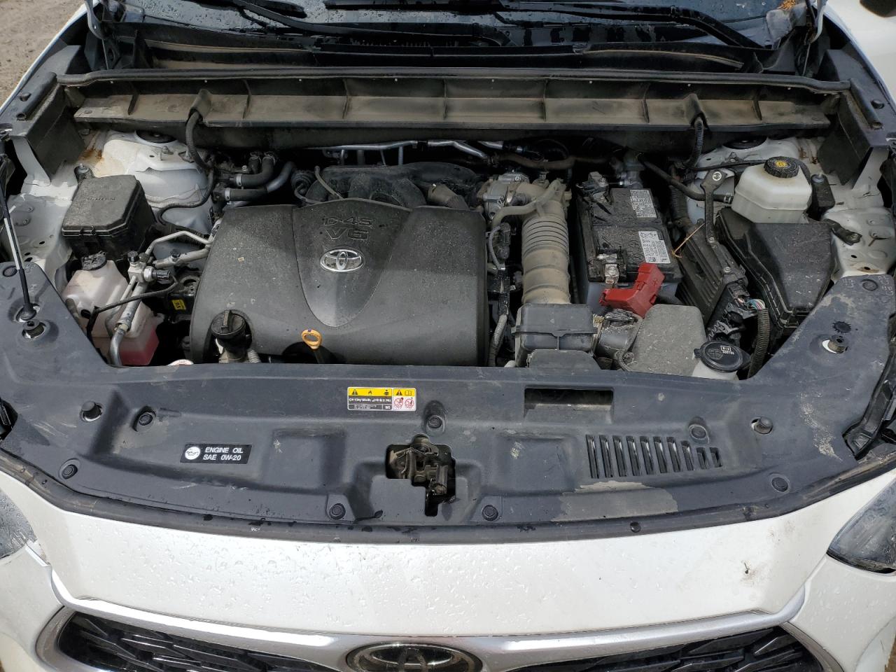 2021 Toyota Highlander L VIN: 5TDCZRAH6MS077003 Lot: 56608825