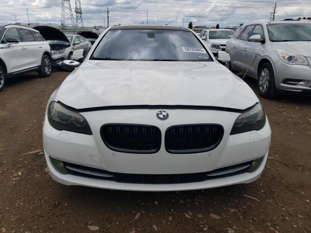  BMW 5 SERIES 2012 White