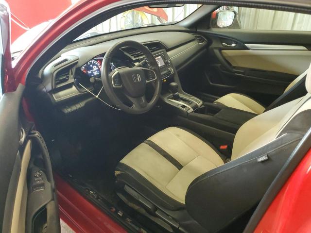  HONDA CIVIC 2016 Czerwony