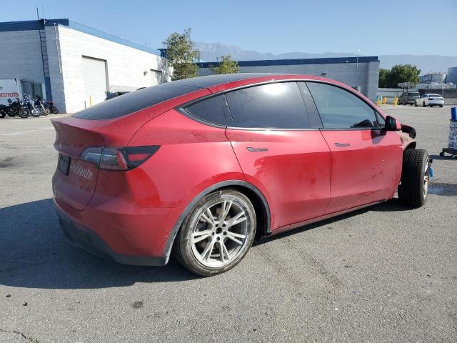  TESLA MODEL Y 2021 Красный