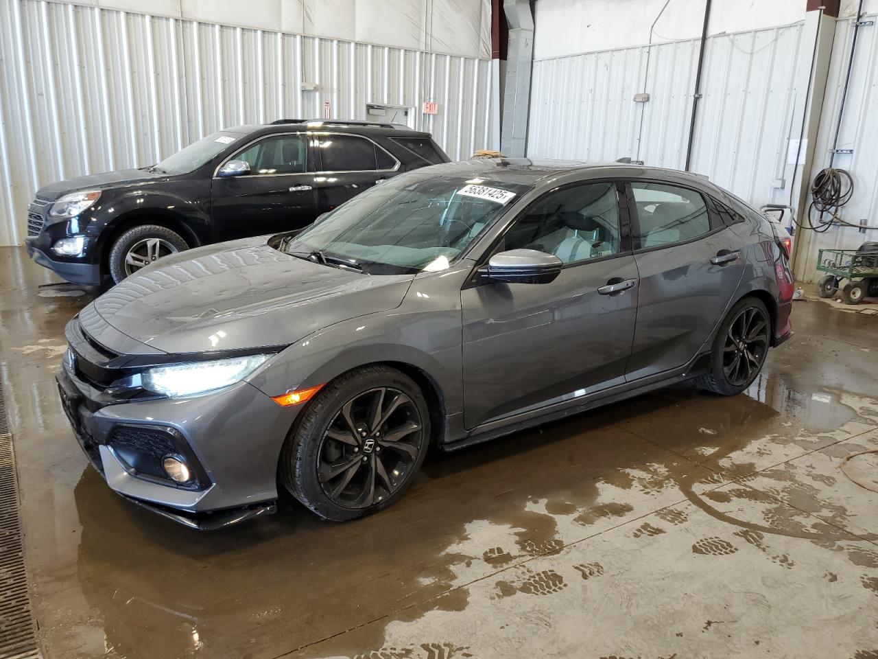 2019 Honda Civic Sport Touring للبيع في Franklin، WI - Hail