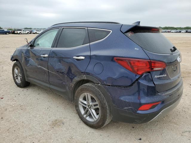  HYUNDAI SANTA FE 2018 Granatowy