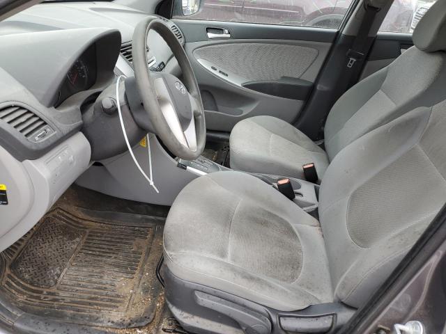  HYUNDAI ACCENT 2014 Серый