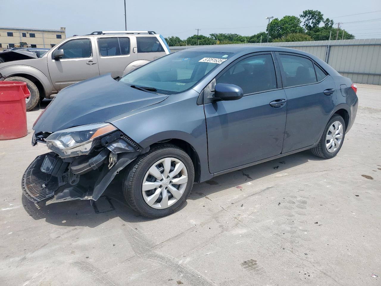 2016 Toyota Corolla L VIN: 5YFBURHE7GP485545 Lot: 57051635