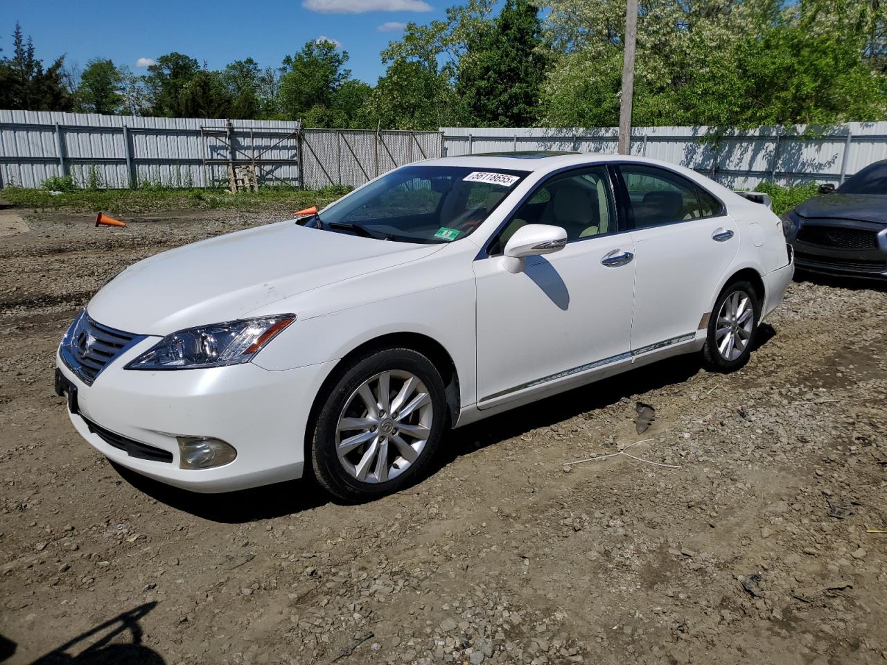 2010 Lexus Es 350 იყიდება Windsor-ში, NJ - Rear End