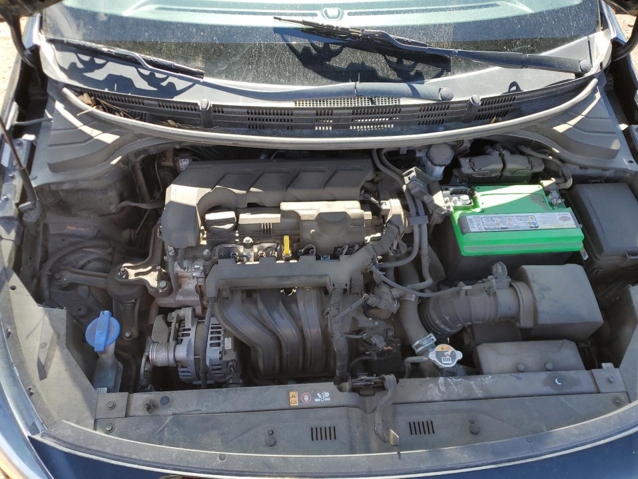 2022 Kia Rio Lx VIN: 3KPA24AD2NE501462 Lot: 57283725