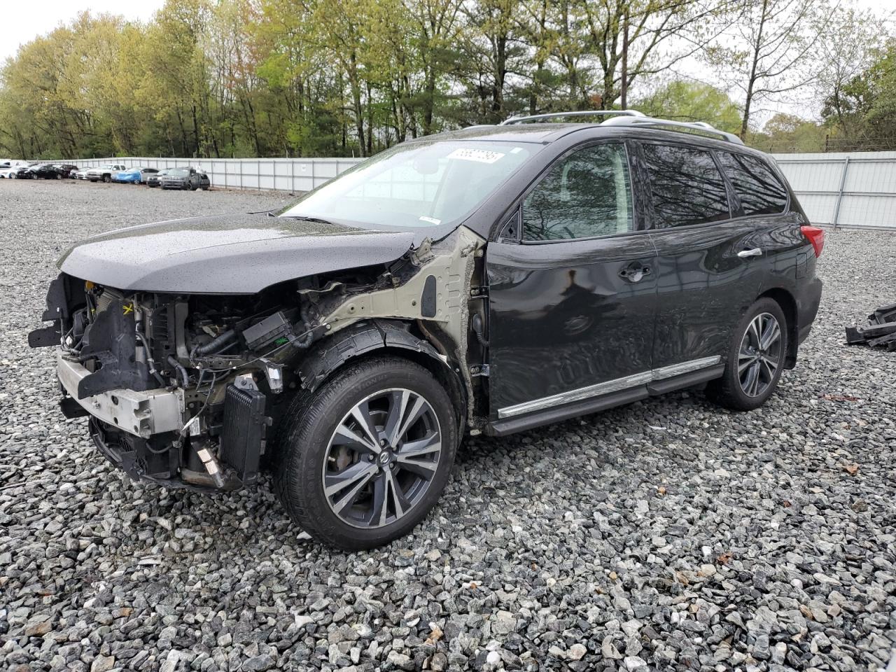 2018 Nissan Pathfinder S zu verkaufen in North Billerica, MA - Front End