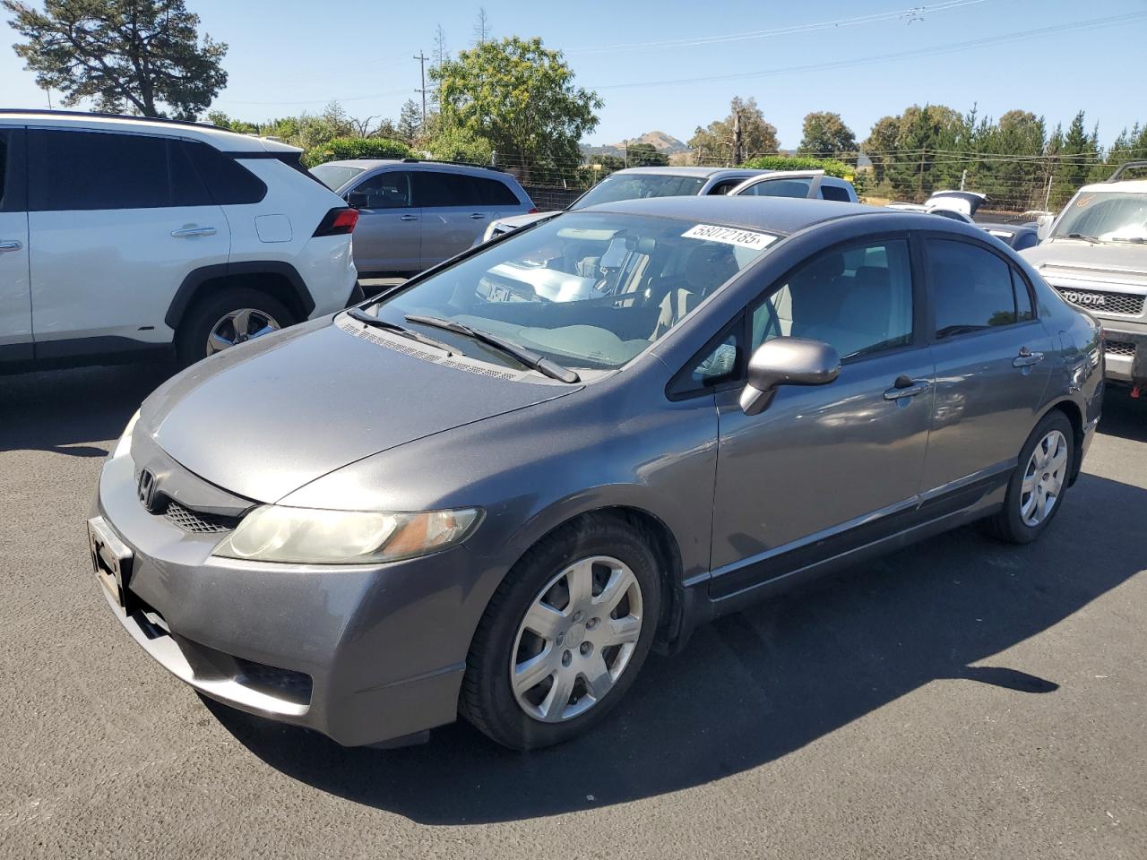 2010 Honda Civic Lx იყიდება San Martin-ში, CA - Side