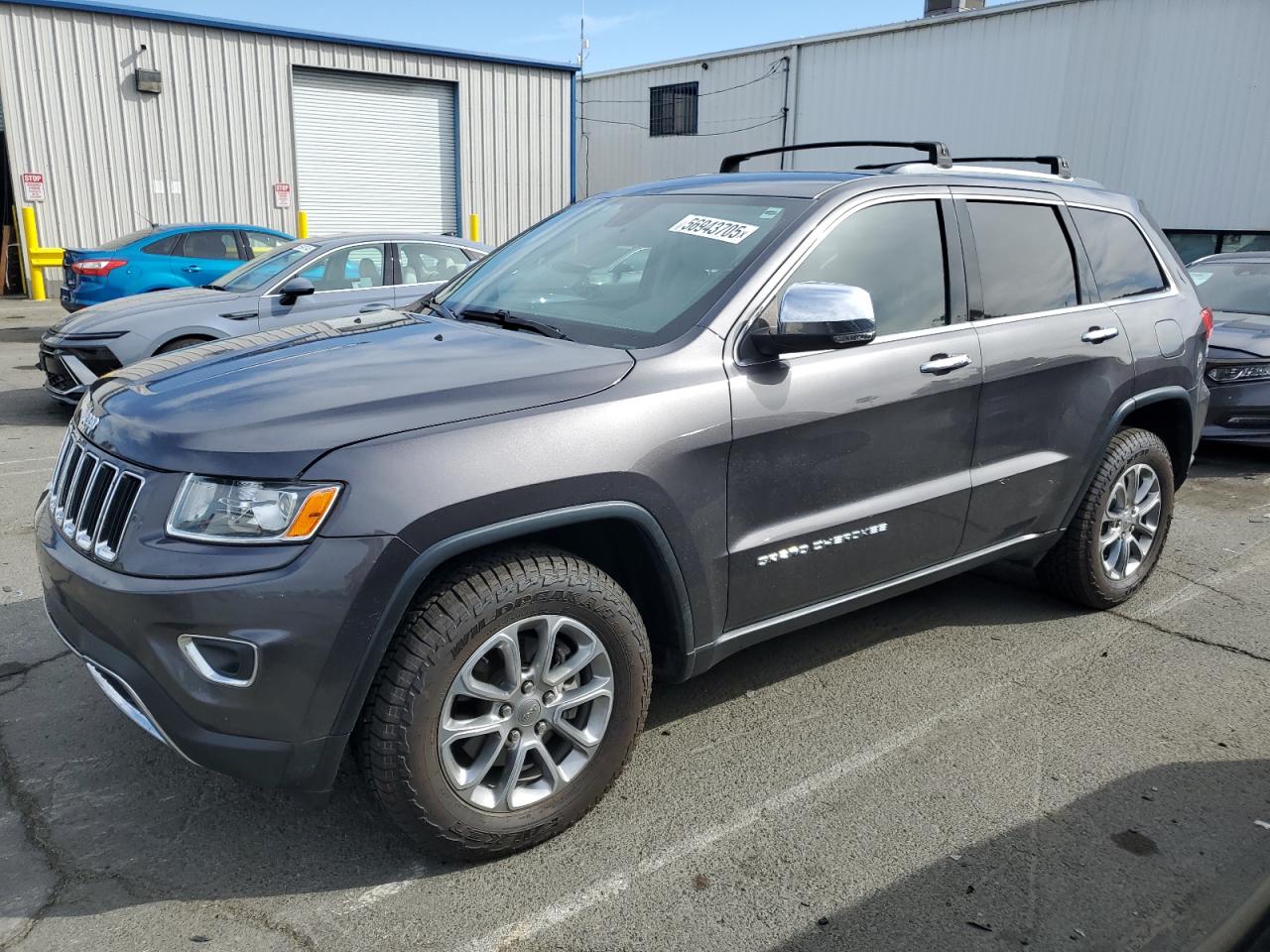 2016 Jeep Grand Cherokee Limited na sprzedaż w Vallejo, CA - Side