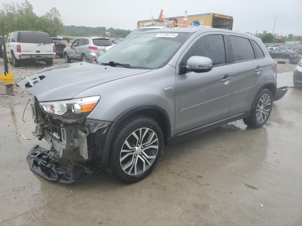 2017 Mitsubishi Outlander Sport Es იყიდება Cahokia Heights-ში, IL - Front End