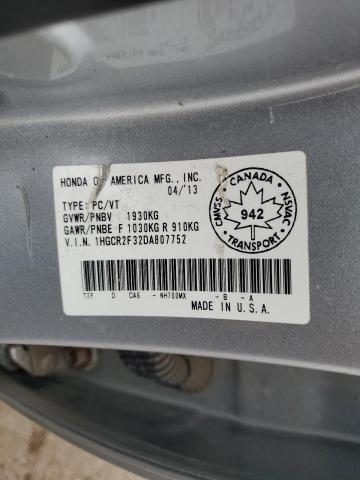 2013 HONDA ACCORD LX  