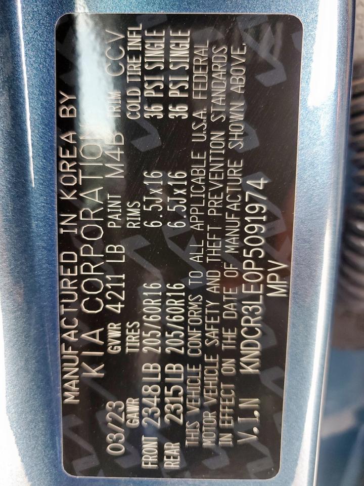 2023 Kia Niro Ex VIN: KNDCR3LE0P5091974 Lot: 56412295